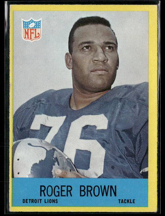 1967 Philadelphia Roger Brown #62