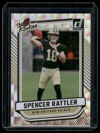 2024 Panini Donruss Spencer Rattler #TR-24 The Rookies