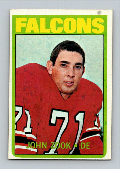 1972 Topps John Zook #91