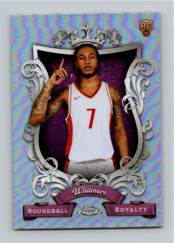 2023-24 Topps Chrome Cam Whitmore #RR-19 Roundball Royalty RC