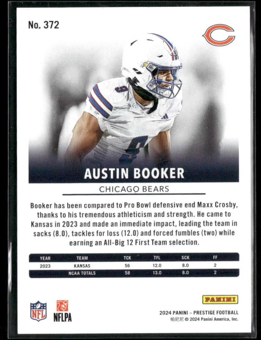 2024 Prestige Austin Booker #372 Xtra Points Red /399