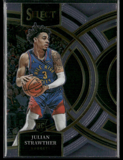 2023-24 Panini Select Julian Strawther #101 premier