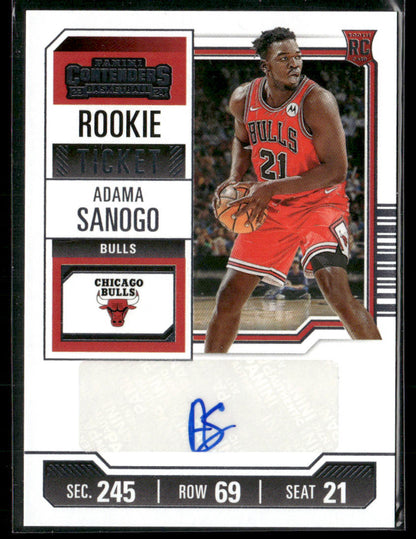 2023-24 Panini Contenders Adama Sanogo #151 Autograph Rookie