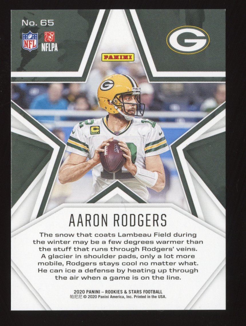 2020 Panini Rookies & Stars Aaron Rodgers #65 63/80