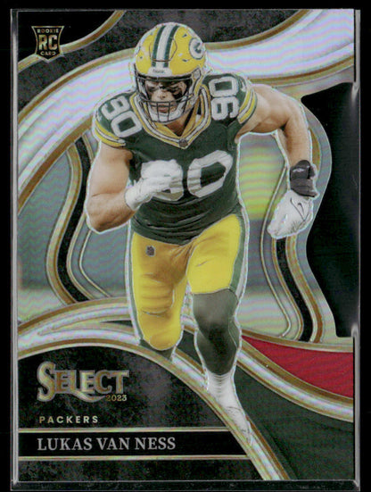 2023 Panini Select Lukas Van Ness #239 Die Cut RC