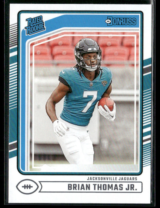 2024 Donruss Brian Thomas Jr. #313 Rated Rookie