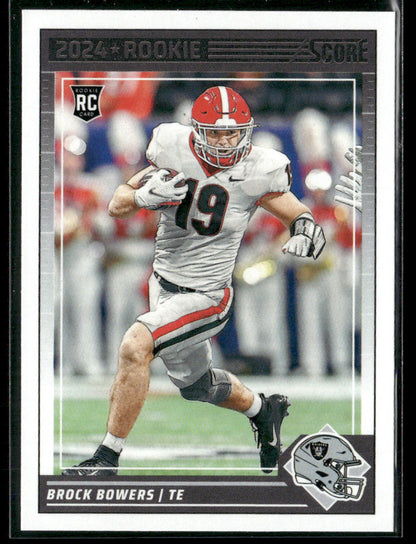 2024 Panini Score Brock Bowers #310 Rookie