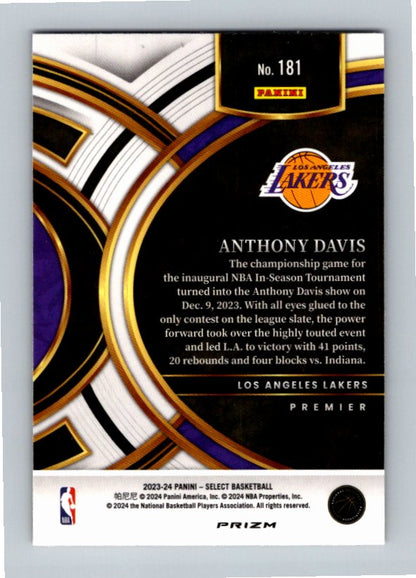 2023 Panini Select Anthony Davis #181 Wave