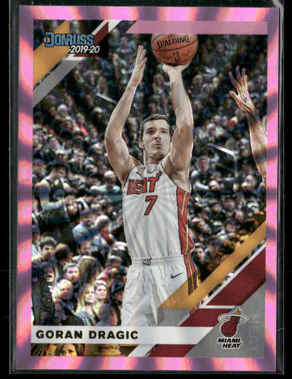 2019-20 Donruss Goran Dragic #107 Pink Laser