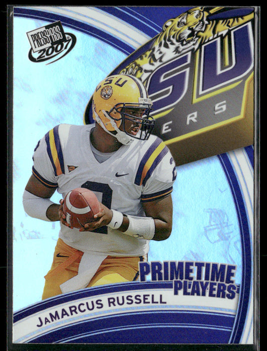 2007 Press Pass Jamarcus Russell #PP-2 Prime Time Players