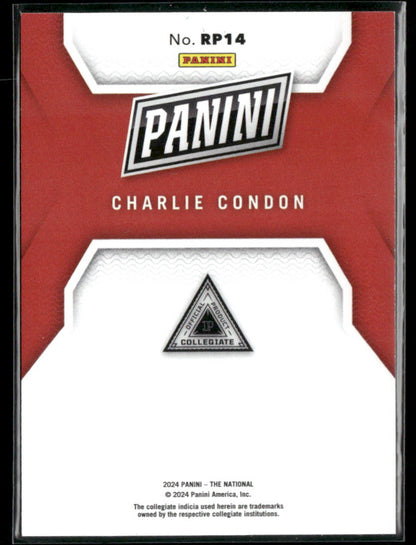 2024 Panini National Charlie Condon #RP14 /199