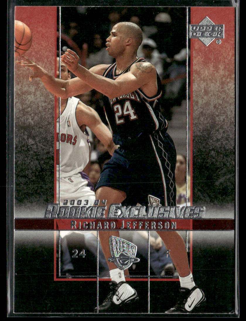 2003 Upper Deck Rookie Exclusives Richard Jefferson #40