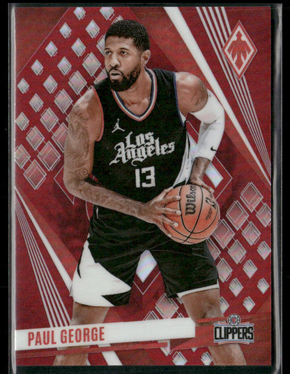 2023-24 Panini Phoenix Paul George #202 Red 062/199