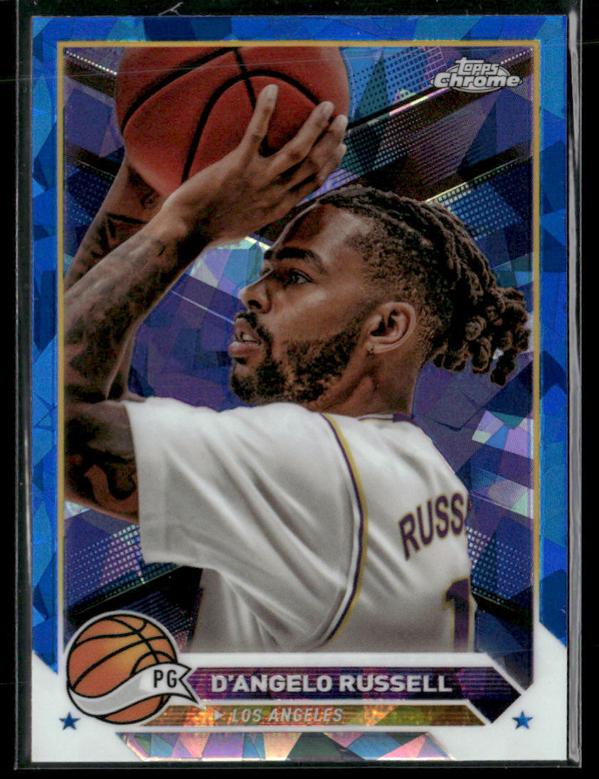 2024 Topps Chrome Sapphire D'Angelo Russell #58