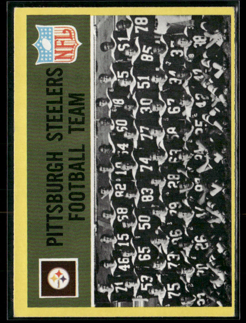 1967 Philadelphia Pittsburgh Steelers Football Team #145