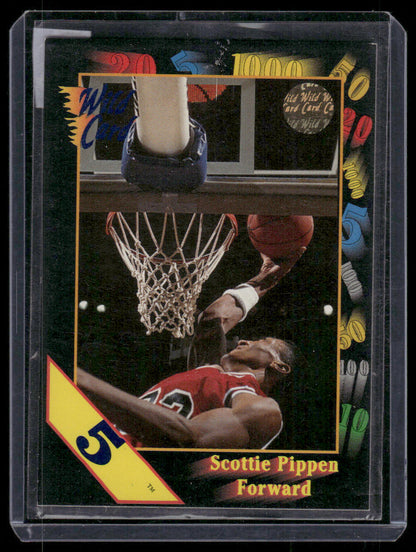 1991 Wild Card Scottie Pippen #10 Forward