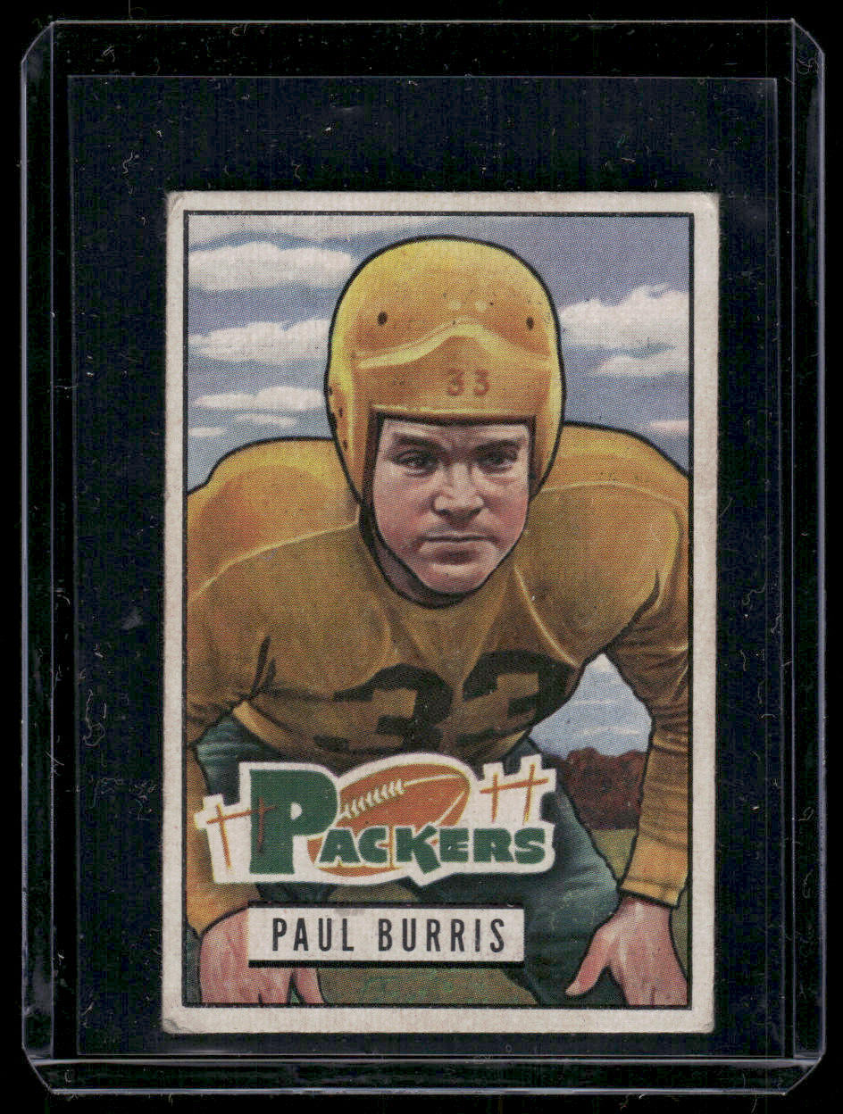 1951 Bowman Paul Burris #89