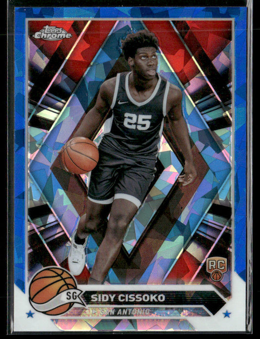 2024 Topps Chrome Sapphire Sidy Cissoko #25 Rookie