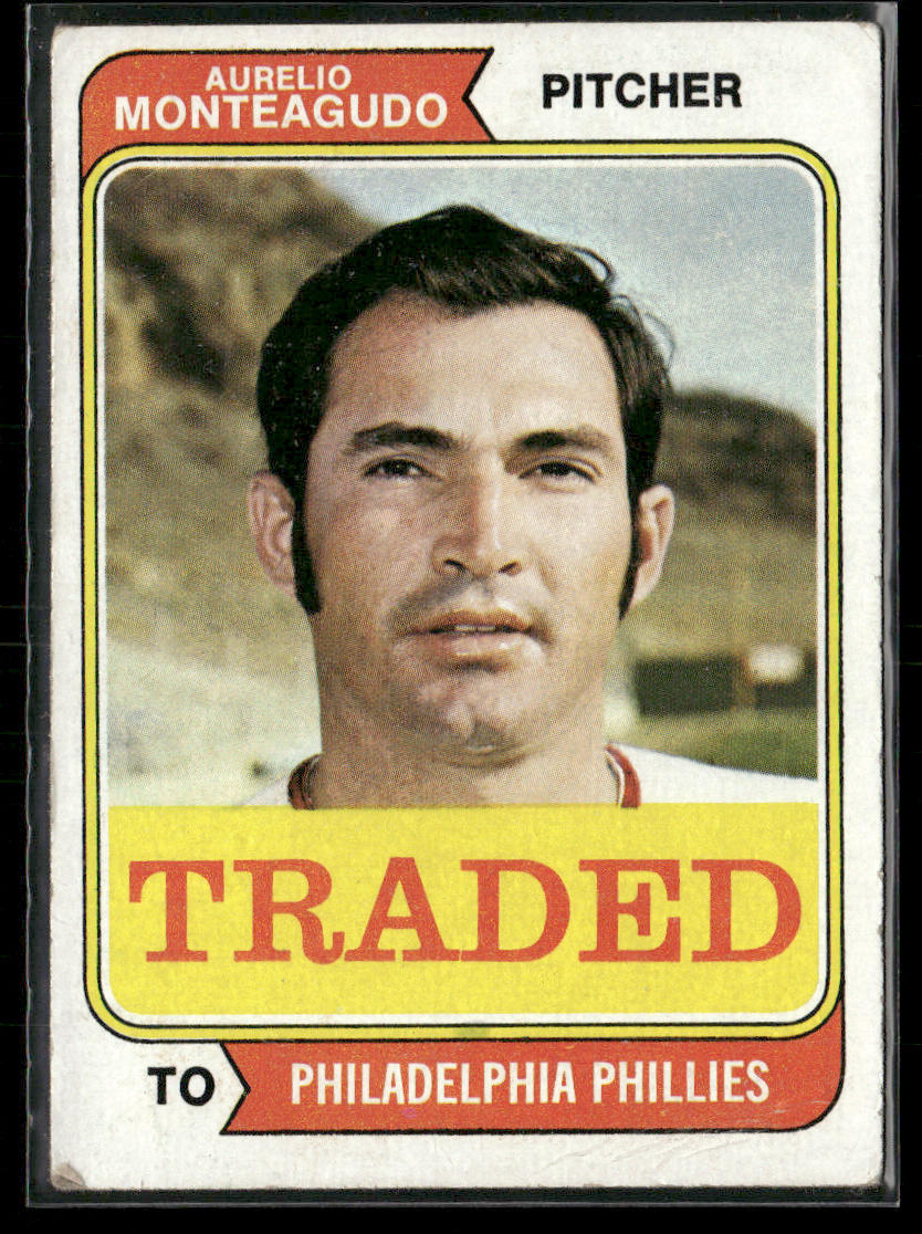 1974 Topps Aurelio Monteagudo #139T Traded