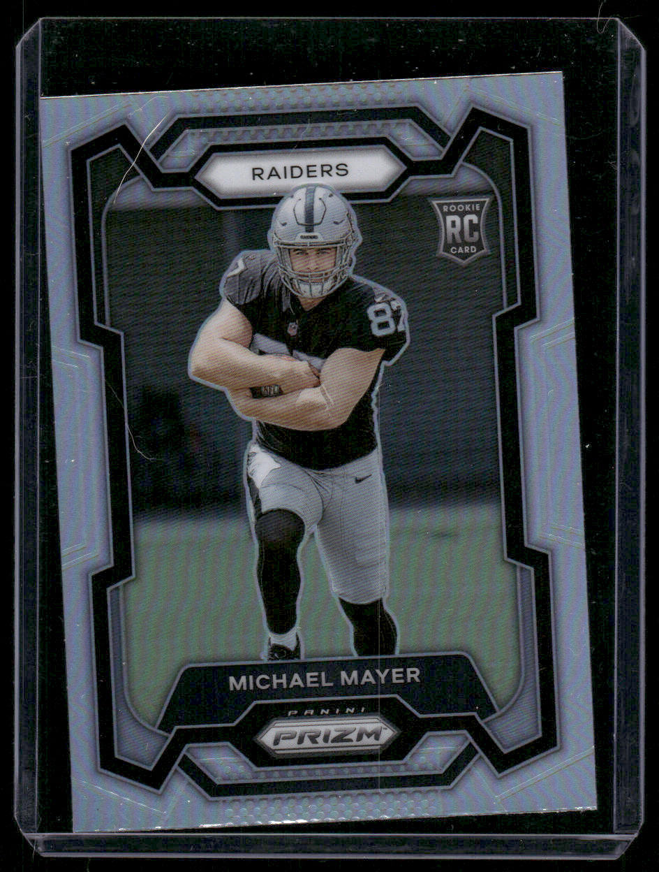 2023 Panini Prizm Michael Mayer #361 Silver Prizm Rookie