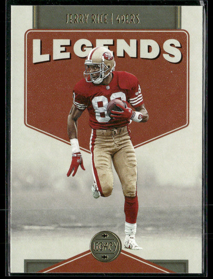 2022 Legacy Jerry Rice #104 Legends