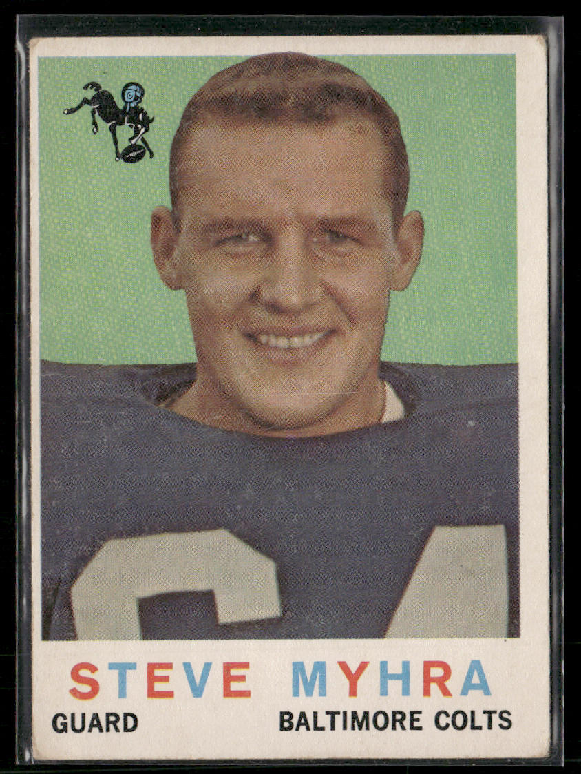 1959 Topps Steve Myhra #43