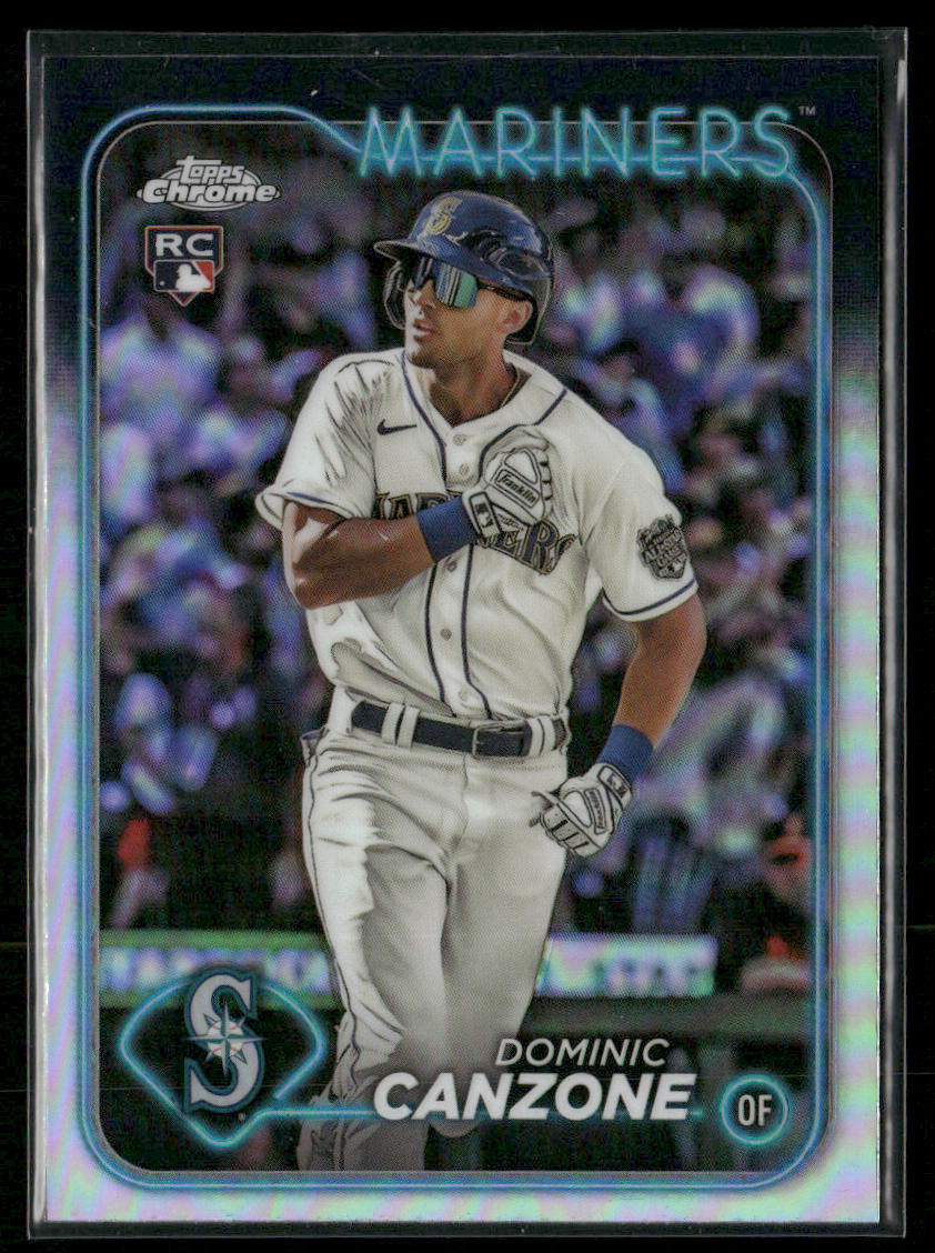 2024 Topps Chrome Dominic Canzone #133 Refractor Rookie