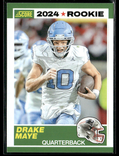 2024 Score Drake Maye #3 Rookie