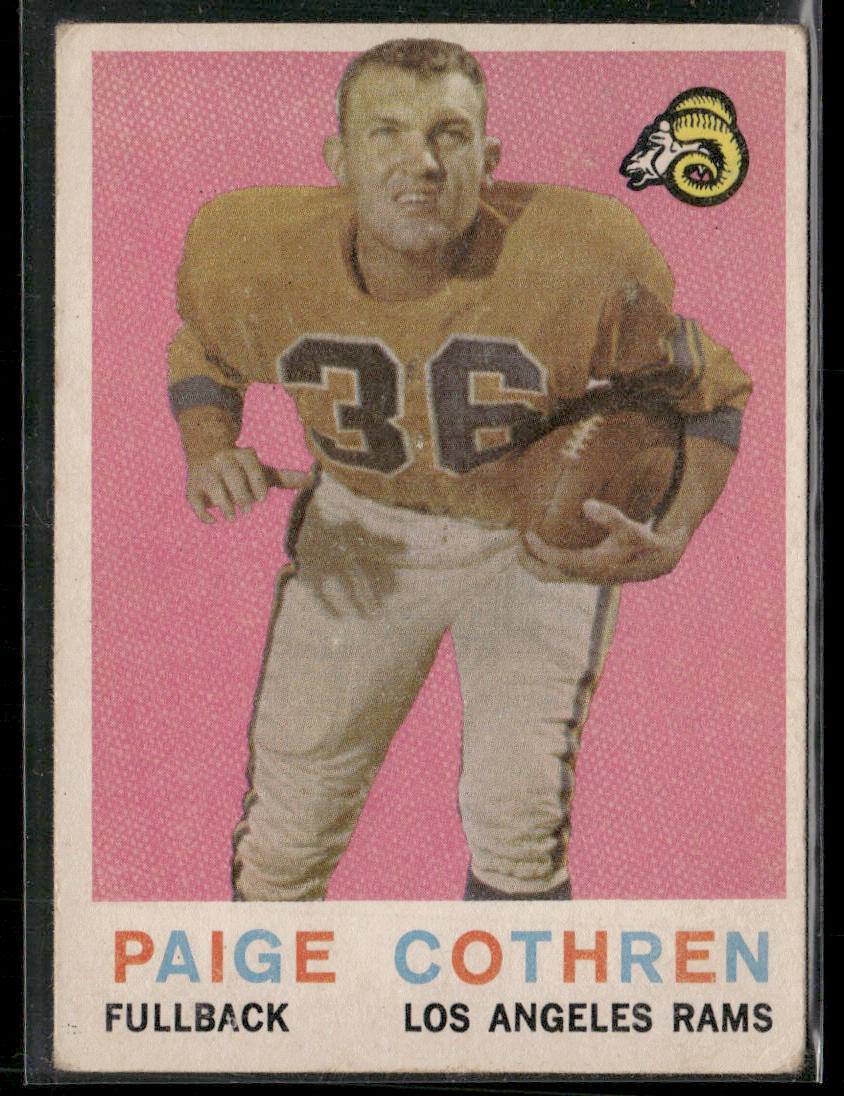 1959 Topps Paige Cothren #28