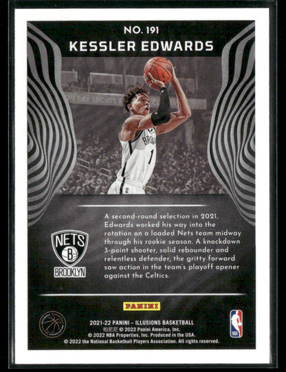 2021-22 Panini Illusions Kessler Edwards #191