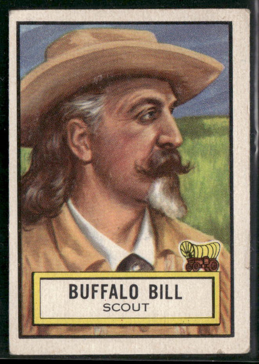 1952 Topps Look' N See Buffalo Bill #54