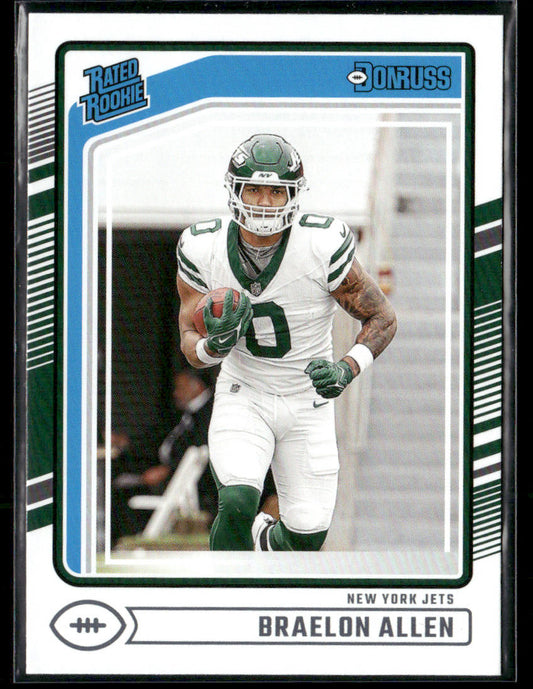 2024 Donruss Braelon Allen #306 Rated Rookie