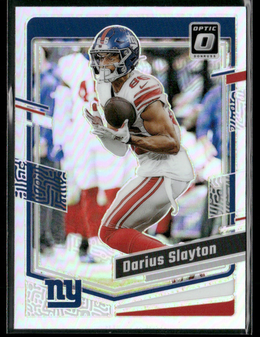 2023 Panini Donruss Optic Darius Slayton #142 prizm