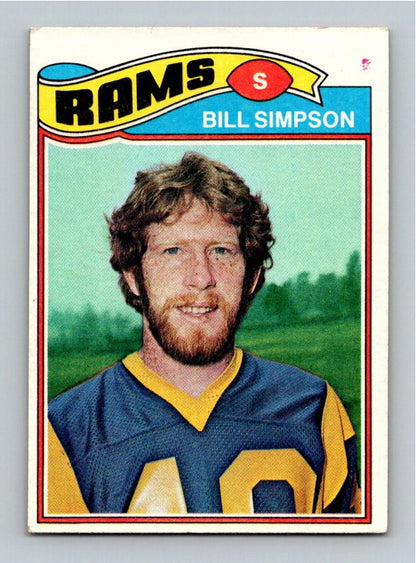 1977 Topps Bill Simpson #406