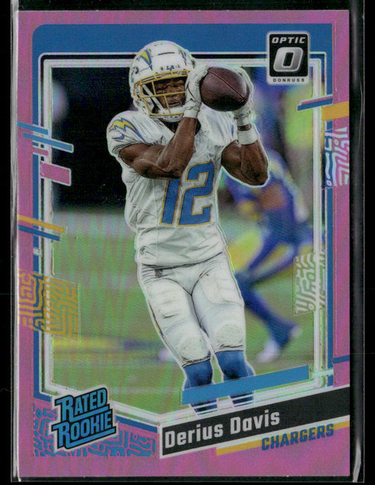 2023 Panini Donruss Optic Derius Davis #264 RC Rated Rookie