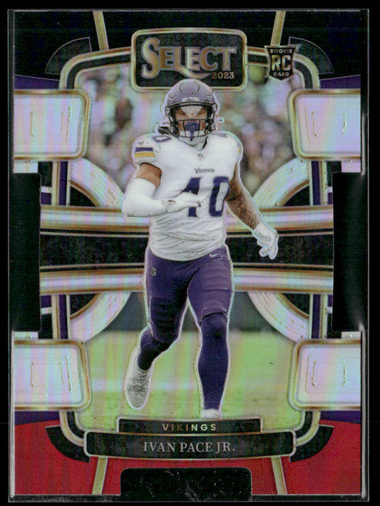 2023 Panini Select Ivan Pace Jr. #64 Die Cut Rookie