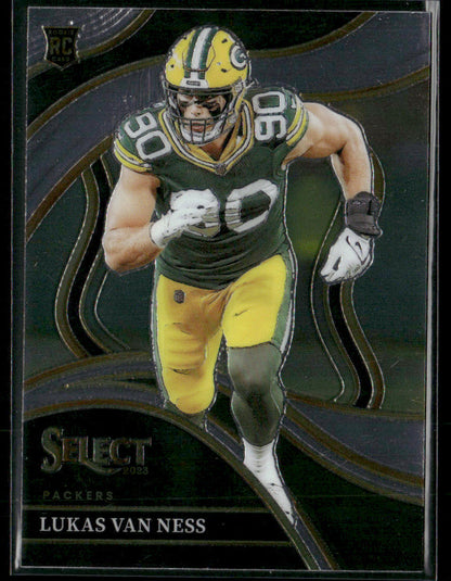 2023 Panini Select Lukas Van Ness #239 Club Rookie