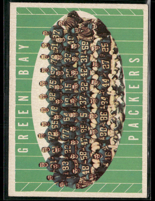 1961 Topps Green Bay Packers Team TC #47