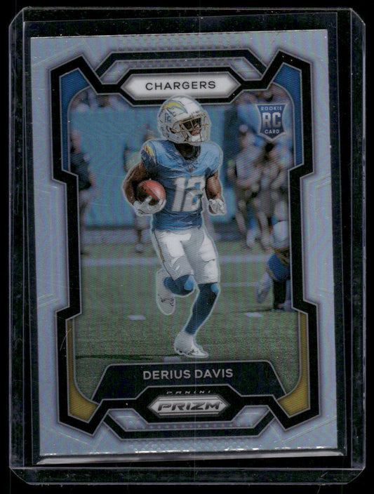 2023 Panini Prizm Derius Davis #351 Silver Prizm Rookie