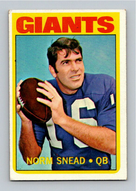 1972 Topps Norm Snead #118