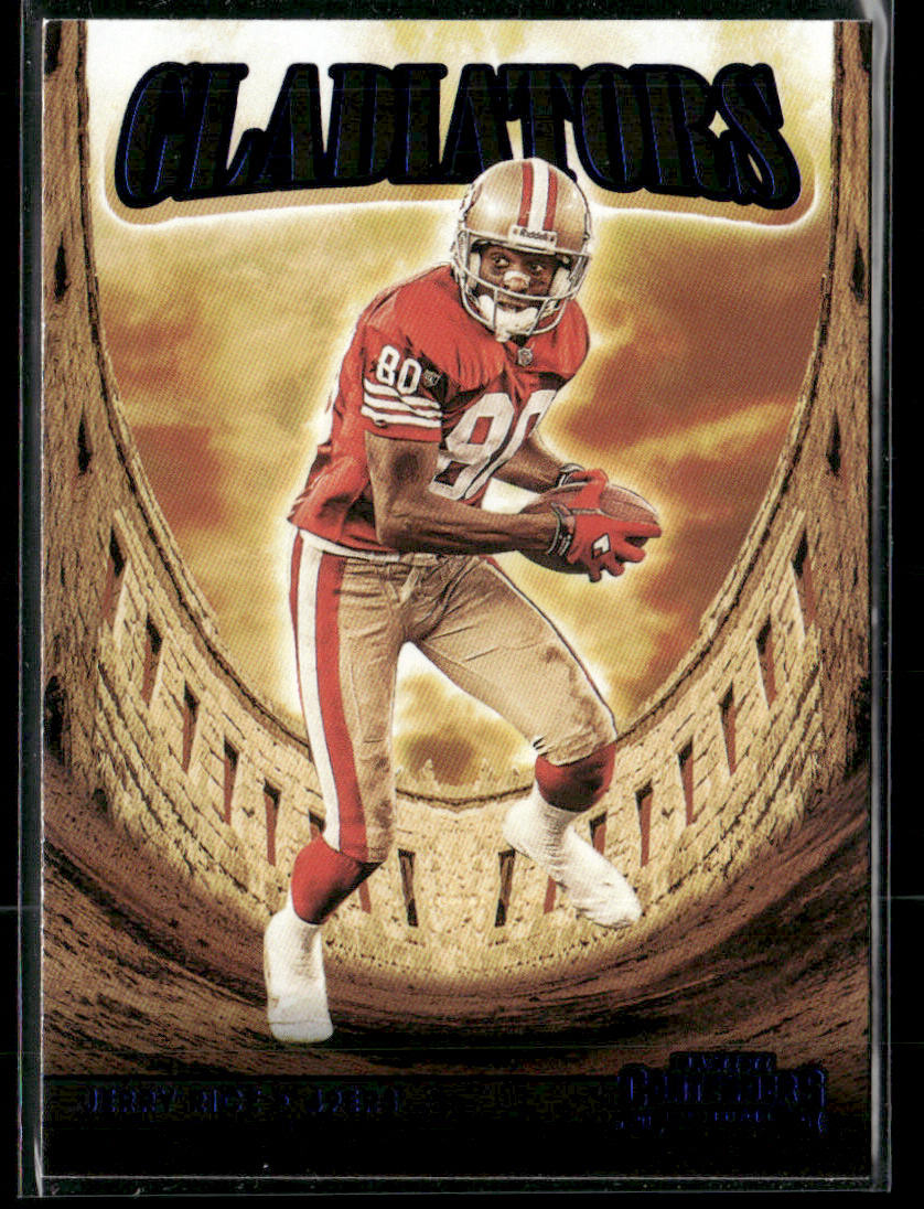 2021 Panini Contenders Jerry Rice #GLD-JRI Gladiators