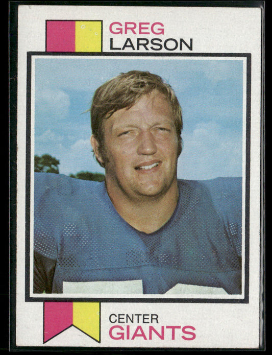 1973 Topps Greg Larson #418