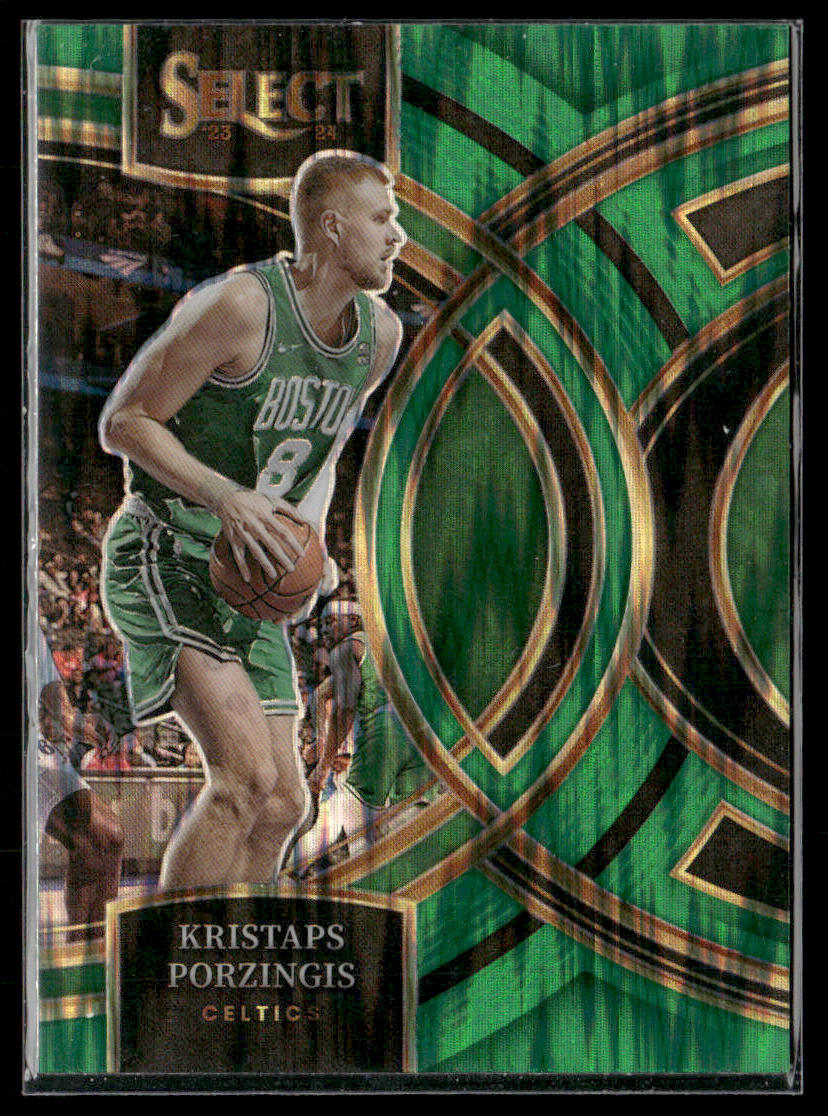 2023-24 Panini Select Kristaps Porzingis #139 Green Seismic