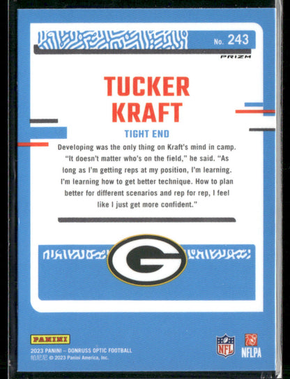 2023 Panini Tucker Kraft #243 Holo Prizm Rated Rookie