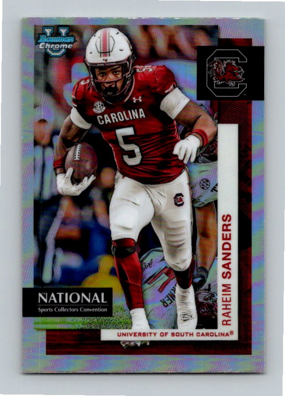 2024 Bowman Chrome U National Exclusive Raheim Sanders #FB-24