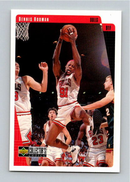 1997 Upper Deck Collector's Choice European Dennis Rodman #17