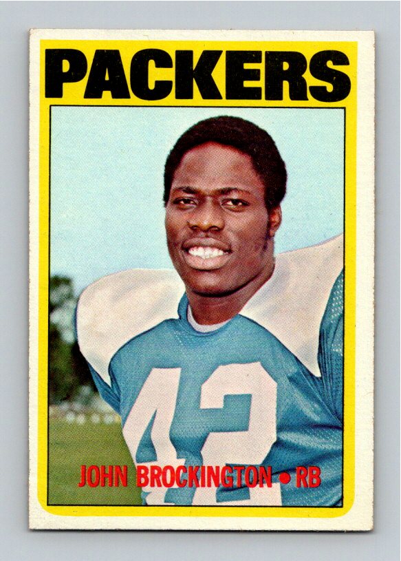 1972 Topps John Brockington #85