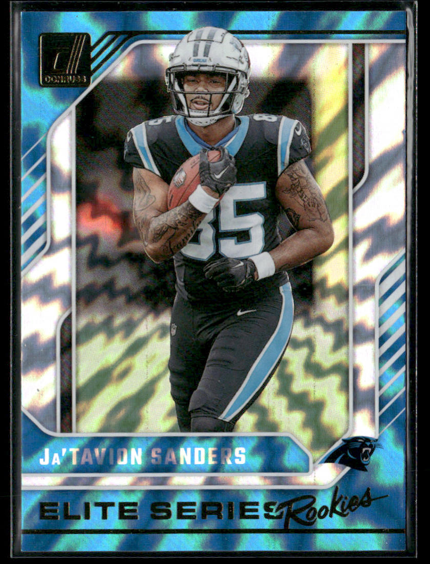 2024 Donruss Ja'Tavion Sanders #6 Elite Series Rookies