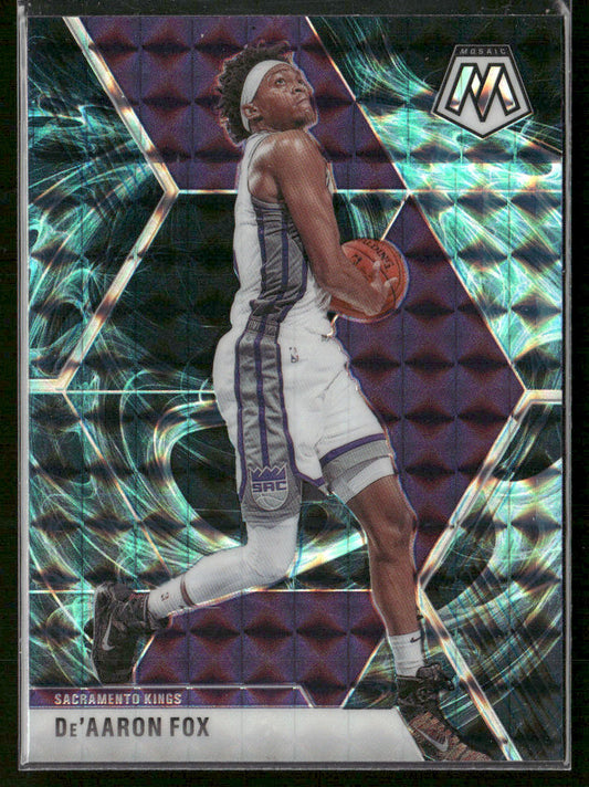 2019-20 Panini Mosaic De'Aaron Fox #10 Genesis