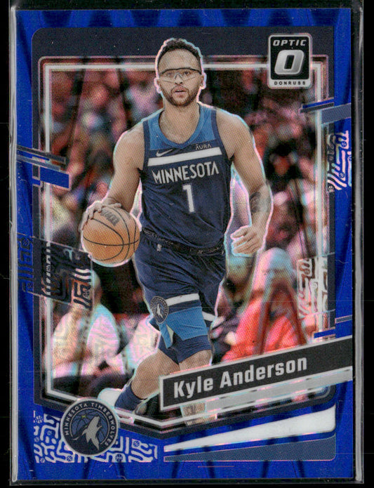 2022-23 Panini Donruss Optic Kyle Anderson #195 Blue Wave 208/249